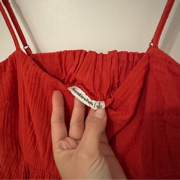 Abercrombie babydoll maxi dress - Picture 4 of 6